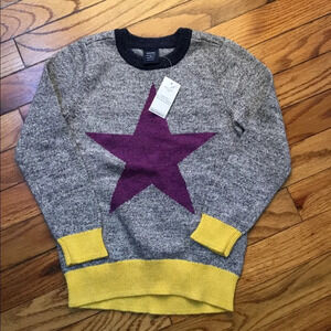 Gap colour block star sweater BNWT, size  5T